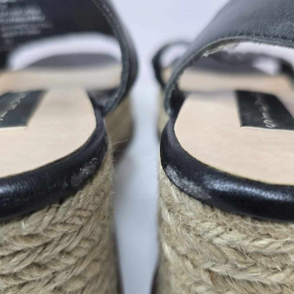 ⭐️40% Off⭐️ Steven by Steve Madden Sabble Black Espadrille Flatform Sandals